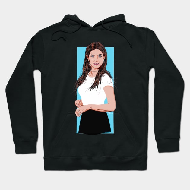 Anna Kendrick - An illustration by Paul Cemmick Hoodie by PLAYDIGITAL2020